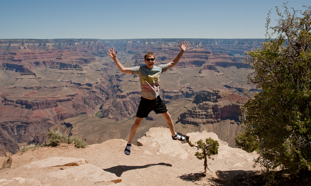 Grand Canyon jump